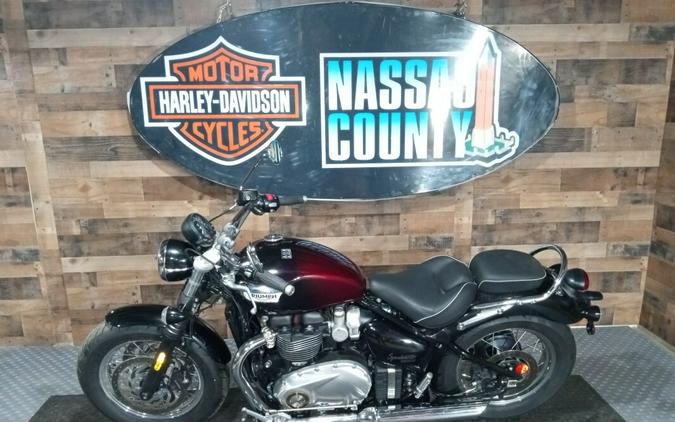 2024 Triumph Bonneville Speedmaster Red Stealth Edition