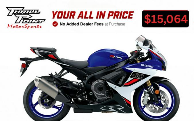 2027 Suzuki GSX-R 750Z 40th Anniversary Edition
