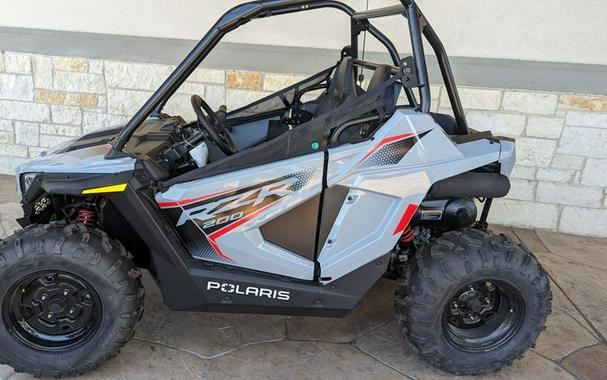 New 2024 POLARIS RZR 200 EFI STORM GRAY