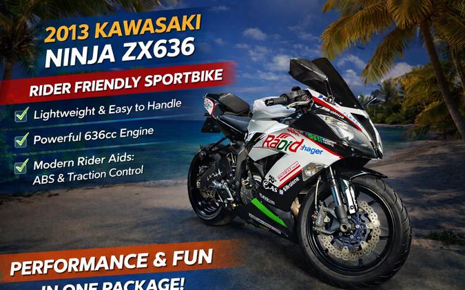 2013 KAWASAKI ZX636-E - F002592