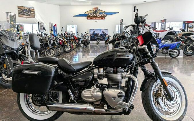 2018 Triumph Bonneville Speedmaster Jet Black Base