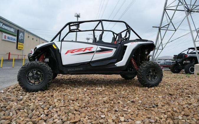 New 2024 POLARIS RZR XP 4 1000 SPORT WHITE LIGHTNING