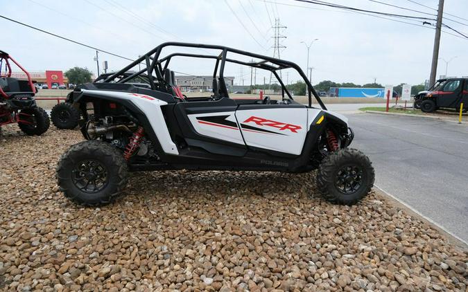 New 2024 POLARIS RZR XP 4 1000 SPORT WHITE LIGHTNING