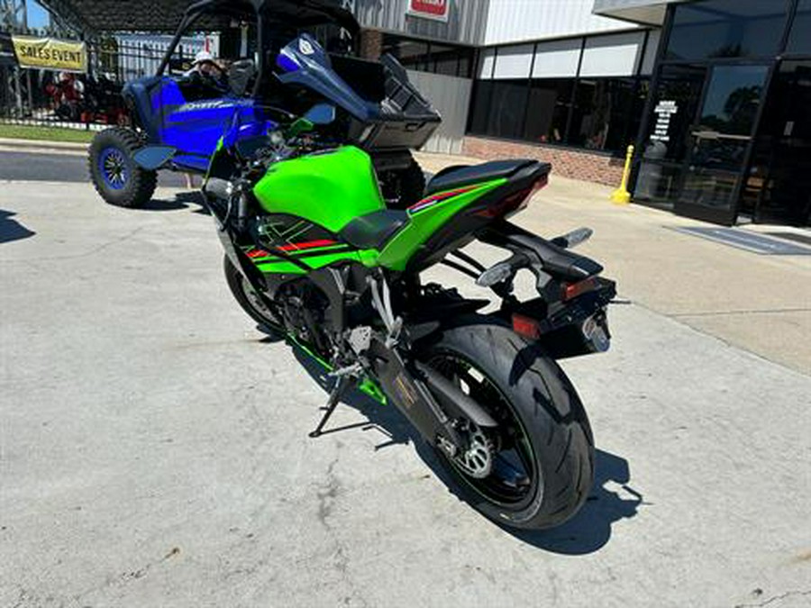 2024 Kawasaki Ninja ZX-6R KRT Edition