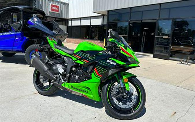 2024 Kawasaki Ninja ZX-6R KRT Edition