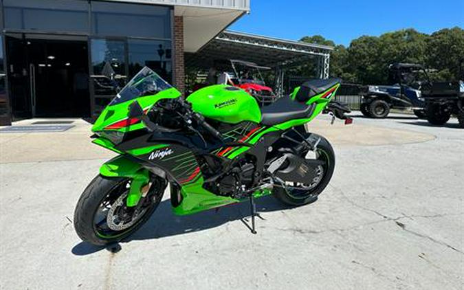 2024 Kawasaki Ninja ZX-6R KRT Edition