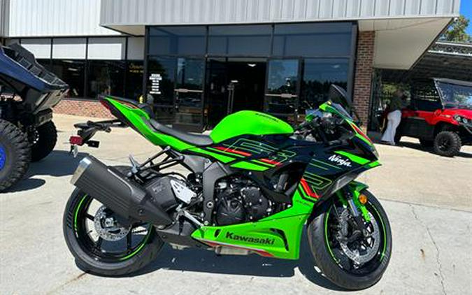 2024 Kawasaki Ninja ZX-6R KRT Edition