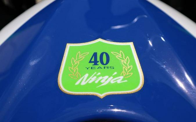 2024 Kawasaki Ninja 500 SE 40th Anniversary Edition ABS
