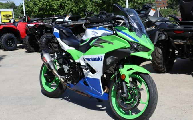 2024 Kawasaki Ninja 500 SE 40th Anniversary Edition ABS