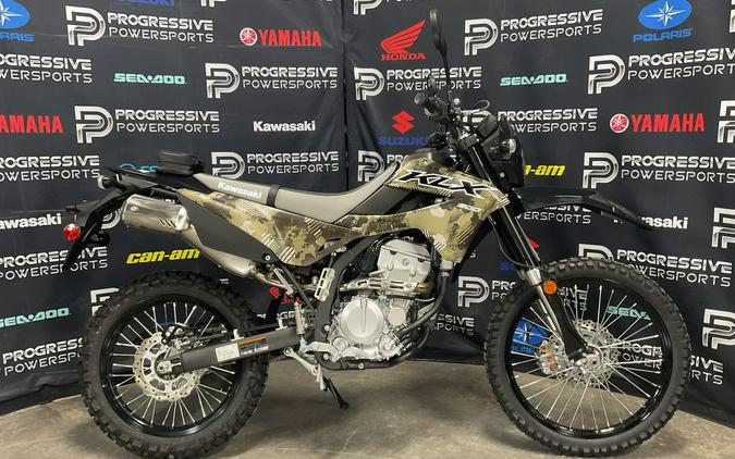 2026 Kawasaki KLX®300 Cypher Camo Beige