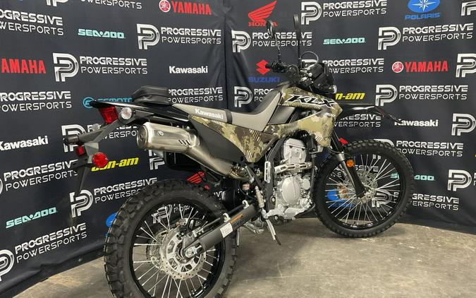 2026 Kawasaki KLX®300 Cypher Camo Beige