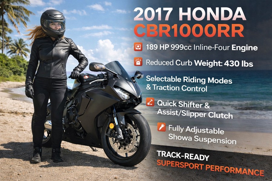 2017 HONDA CBR1000RR ABS - F000398