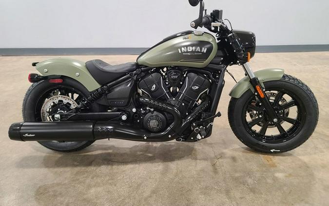 2026 Indian Scout Bobber Limited +Tech Moss Green Smoke