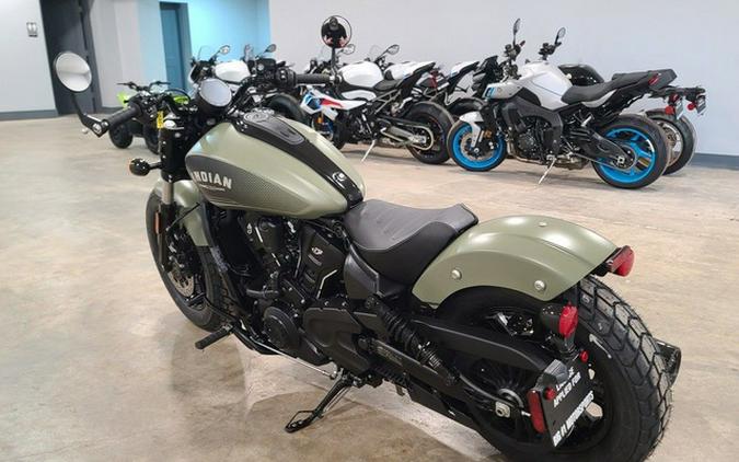2026 Indian Scout Bobber Limited +Tech Moss Green Smoke