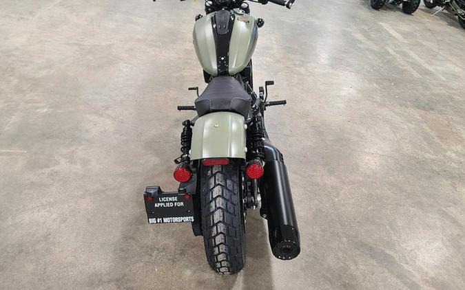 2026 Indian Scout Bobber Limited +Tech Moss Green Smoke