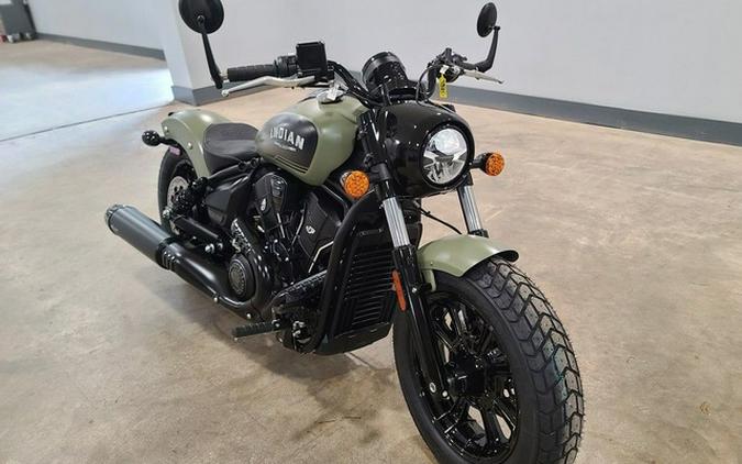 2026 Indian Scout Bobber Limited +Tech Moss Green Smoke