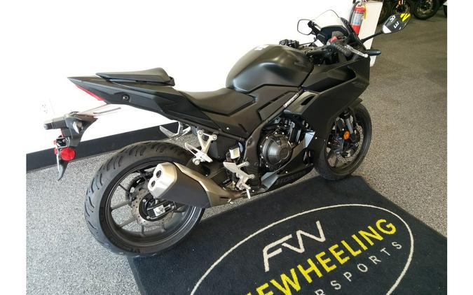 2024 Honda CBR500R ABS - Matte Black Metallic