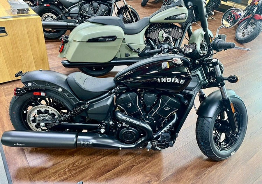 2025 Indian Scout Sixty Bobber Black Metallic