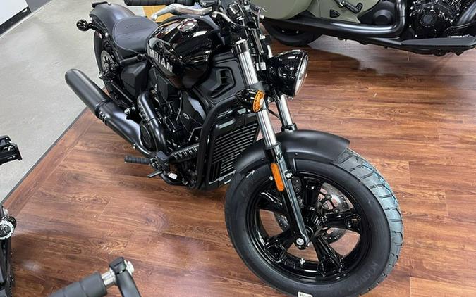 2025 Indian Scout Sixty Bobber Black Metallic