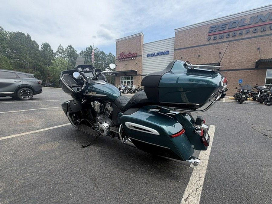 2026 Indian Pursuit Limited 112 w/PowerBand Audio Cascade Green with Black Metallic