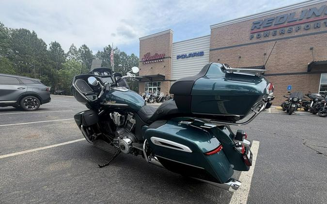 2026 Indian Pursuit Limited 112 w/PowerBand Audio Cascade Green with Black Metallic