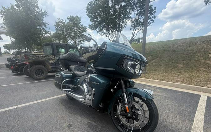 2026 Indian Pursuit Limited 112 w/PowerBand Audio Cascade Green with Black Metallic
