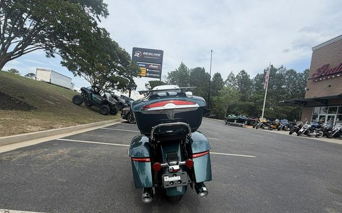 2026 Indian Pursuit Limited 112 w/PowerBand Audio Cascade Green with Black Metallic