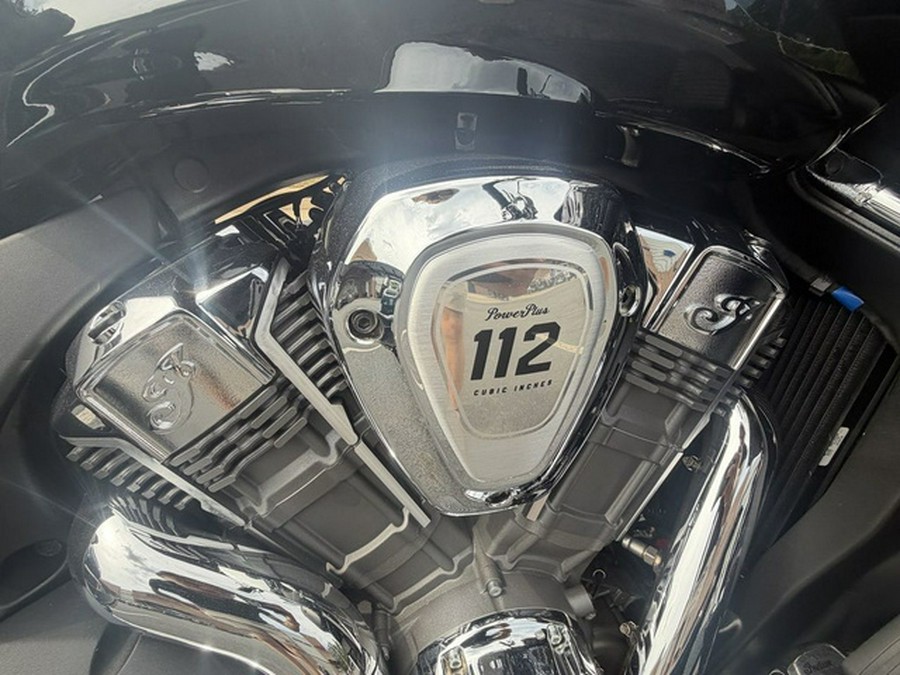 2026 Indian Pursuit Limited 112 w/PowerBand Audio Cascade Green with Black Metallic
