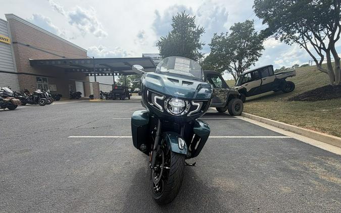 2026 Indian Pursuit Limited 112 w/PowerBand Audio Cascade Green with Black Metallic