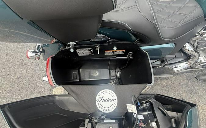 2026 Indian Pursuit Limited 112 w/PowerBand Audio Cascade Green with Black Metallic