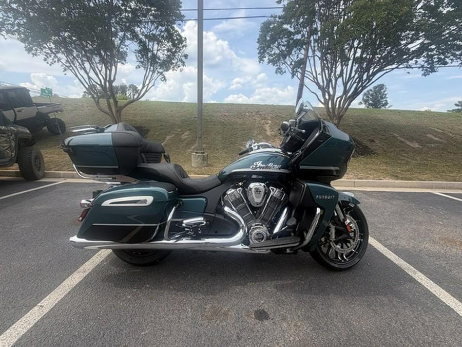 2026 Indian Pursuit Limited 112 w/PowerBand Audio Cascade Green with Black Metallic