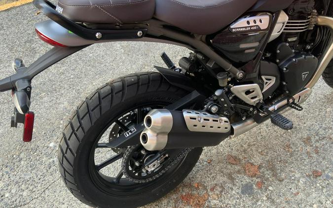2026 Triumph SCRAMBLER 400 X