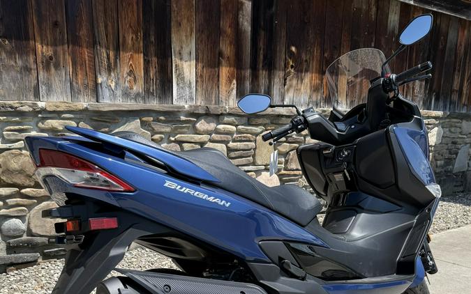 2026 Suzuki Burgman 400 Metallic Reflective Blue