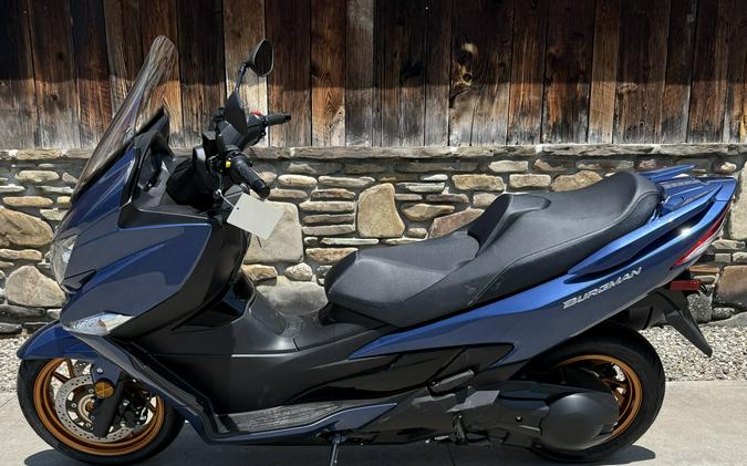 2026 Suzuki Burgman 400 Metallic Reflective Blue