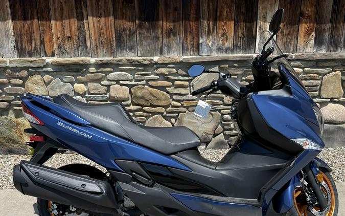 2026 Suzuki Burgman 400 Metallic Reflective Blue