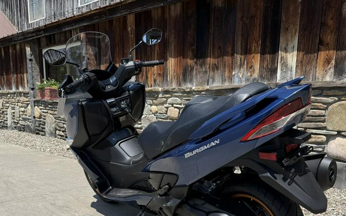 2026 Suzuki Burgman 400 Metallic Reflective Blue