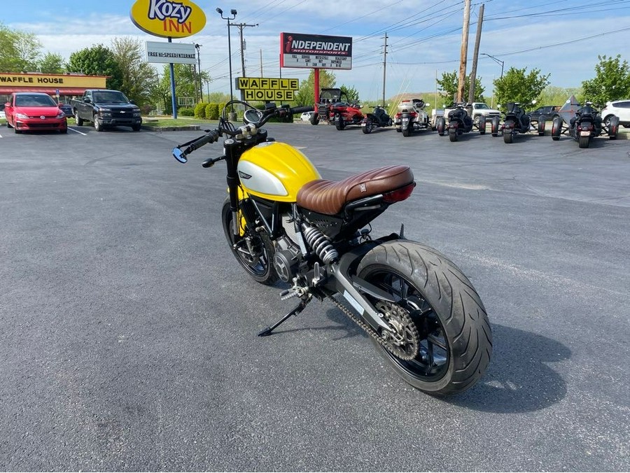 2018 Ducati Scrambler Icon - '62 Yellow