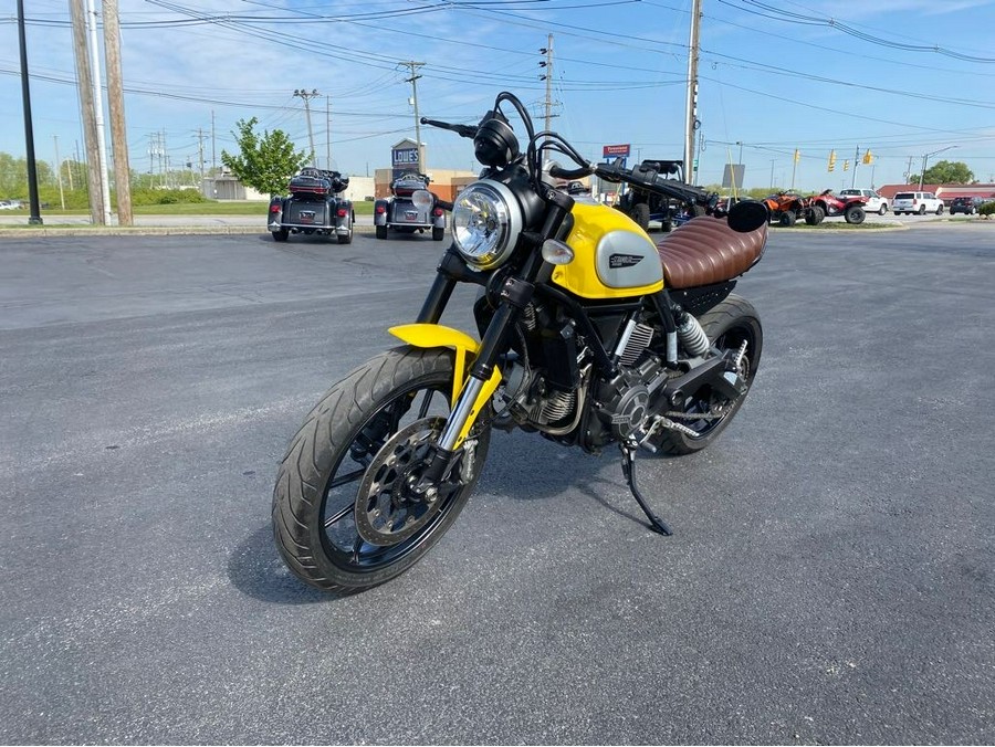 2018 Ducati Scrambler Icon - '62 Yellow