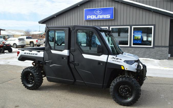 2022 Polaris RANGER CREW XP 1000 NorthStar Edition Ultimate Ghost White Metallic
