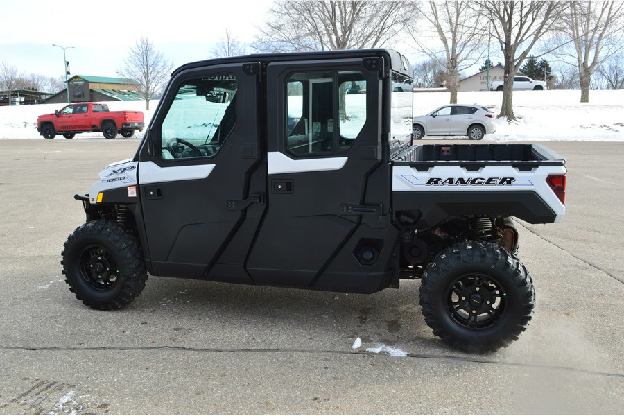 2022 Polaris RANGER CREW XP 1000 NorthStar Edition Ultimate Ghost White Metallic