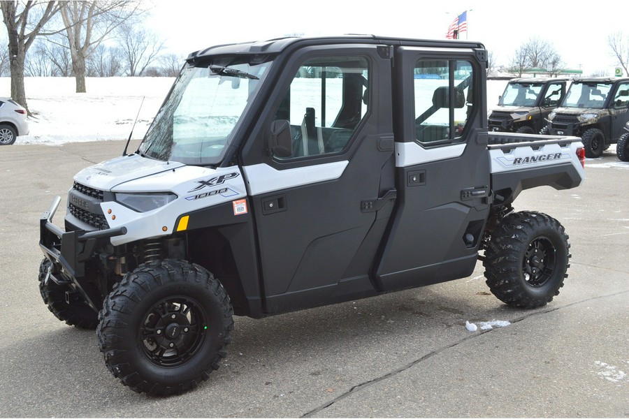 2022 Polaris RANGER CREW XP 1000 NorthStar Edition Ultimate Ghost White Metallic