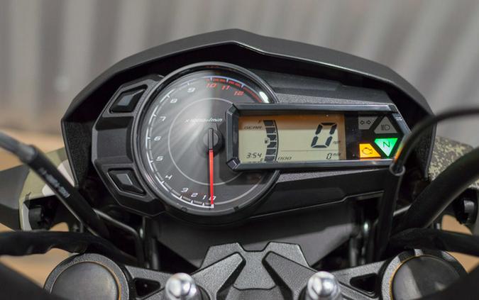 2025 Kawasaki Z125 PRO Cypher Camo Beige