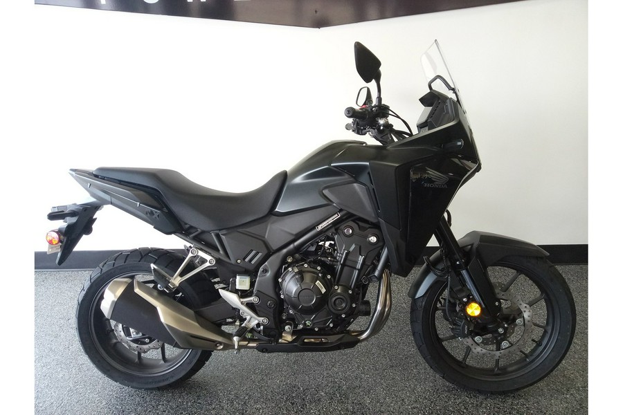 2024 Honda NX500 ABS - Matte Black Metallic