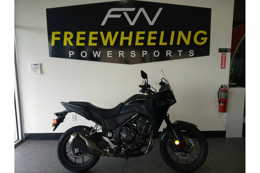 2024 Honda NX500 ABS - Matte Black Metallic