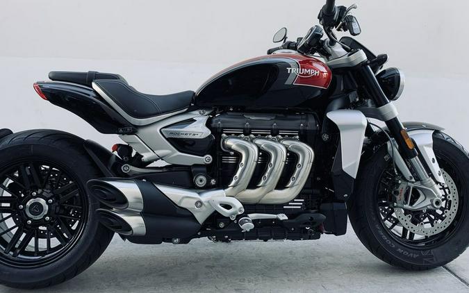 2024 Triumph Rocket 3 R Sapphire Black/Carnival Red/Silver Ice