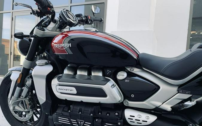 2024 Triumph Rocket 3 R Sapphire Black/Carnival Red/Silver Ice