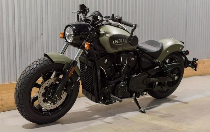 2026 Indian Scout Bobber Limited +Tech Moss Green Smoke