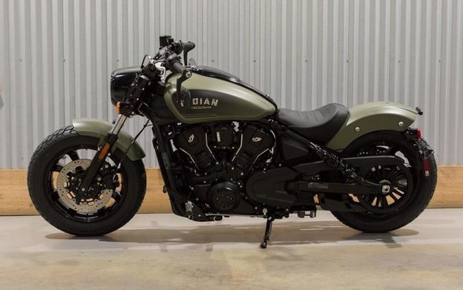 2026 Indian Scout Bobber Limited +Tech Moss Green Smoke