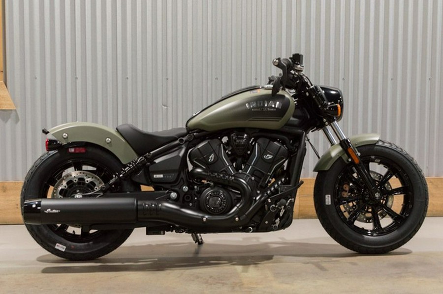 2026 Indian Scout Bobber Limited +Tech Moss Green Smoke