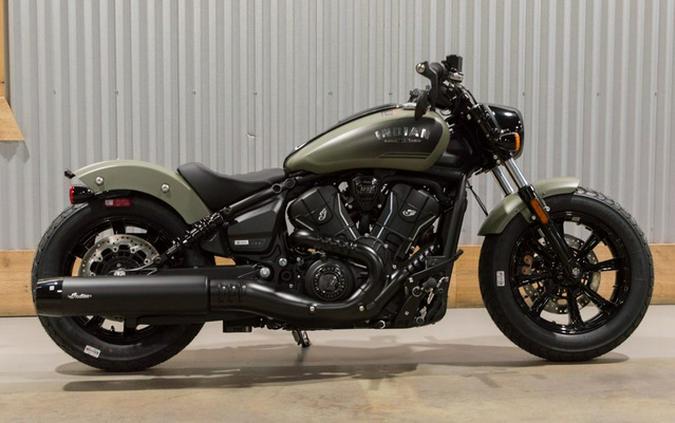 2026 Indian Scout Bobber Limited +Tech Moss Green Smoke